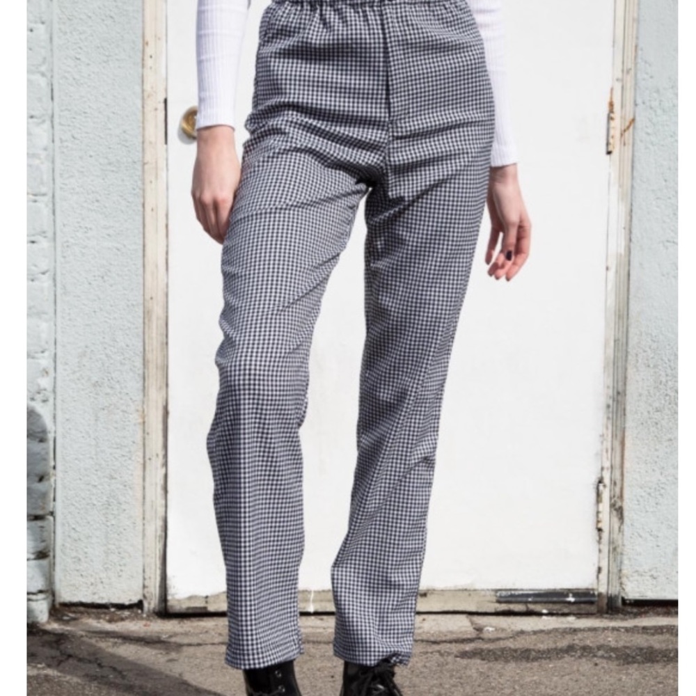Plaid Tilden Pant Brandy Melville